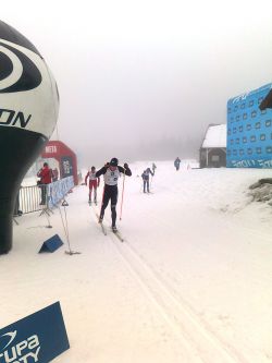 Piotr Skowron, Michał Skowron i Róża Łyjak Mistrzami Karkonoszy w narciarstwie biegowym
